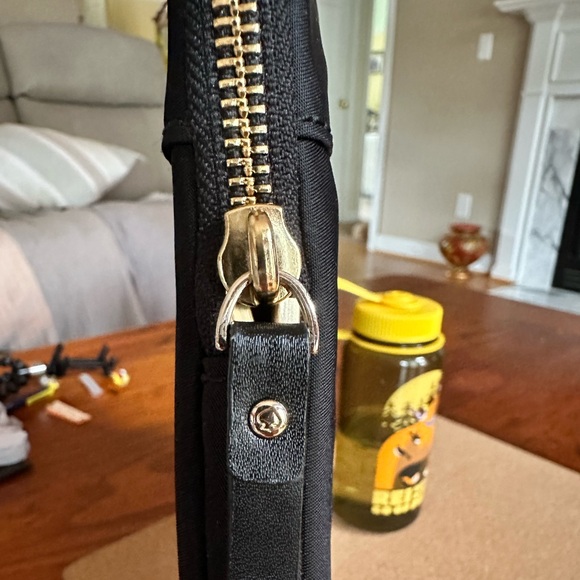 Kate Spade Laptop Computer Bag, Black Nylon, VGUC - Picture 5 of 7